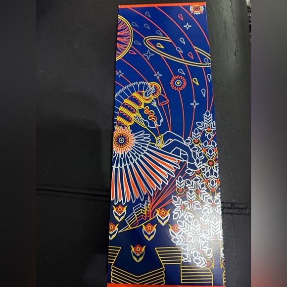 Hermes Faconne Twil H Tie Marine - Picture 11 of 11